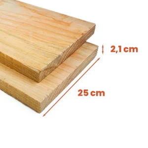 Douglasienbrett 2,1 x 25 cm – verschiedene Längen