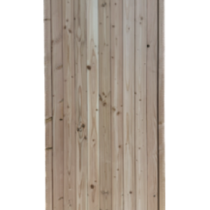 Douglas-Fensterrahmen | mit geschlossener Einzeltür | 1000 x 2174 mm