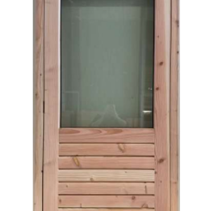 Douglas-Fensterrahmen | mit Stapelschwelle | 1000 x 2174 mm | rechtsdrehend